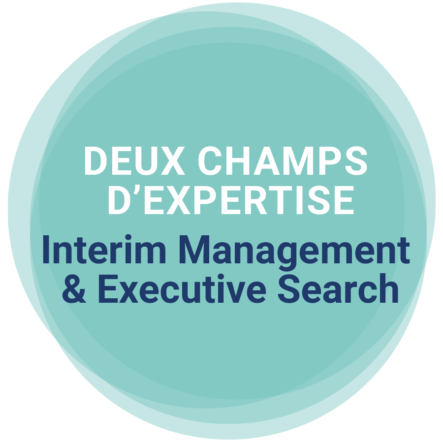 2 expertises: interim management en executive search